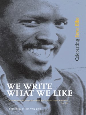 cover image of We Write What We Like